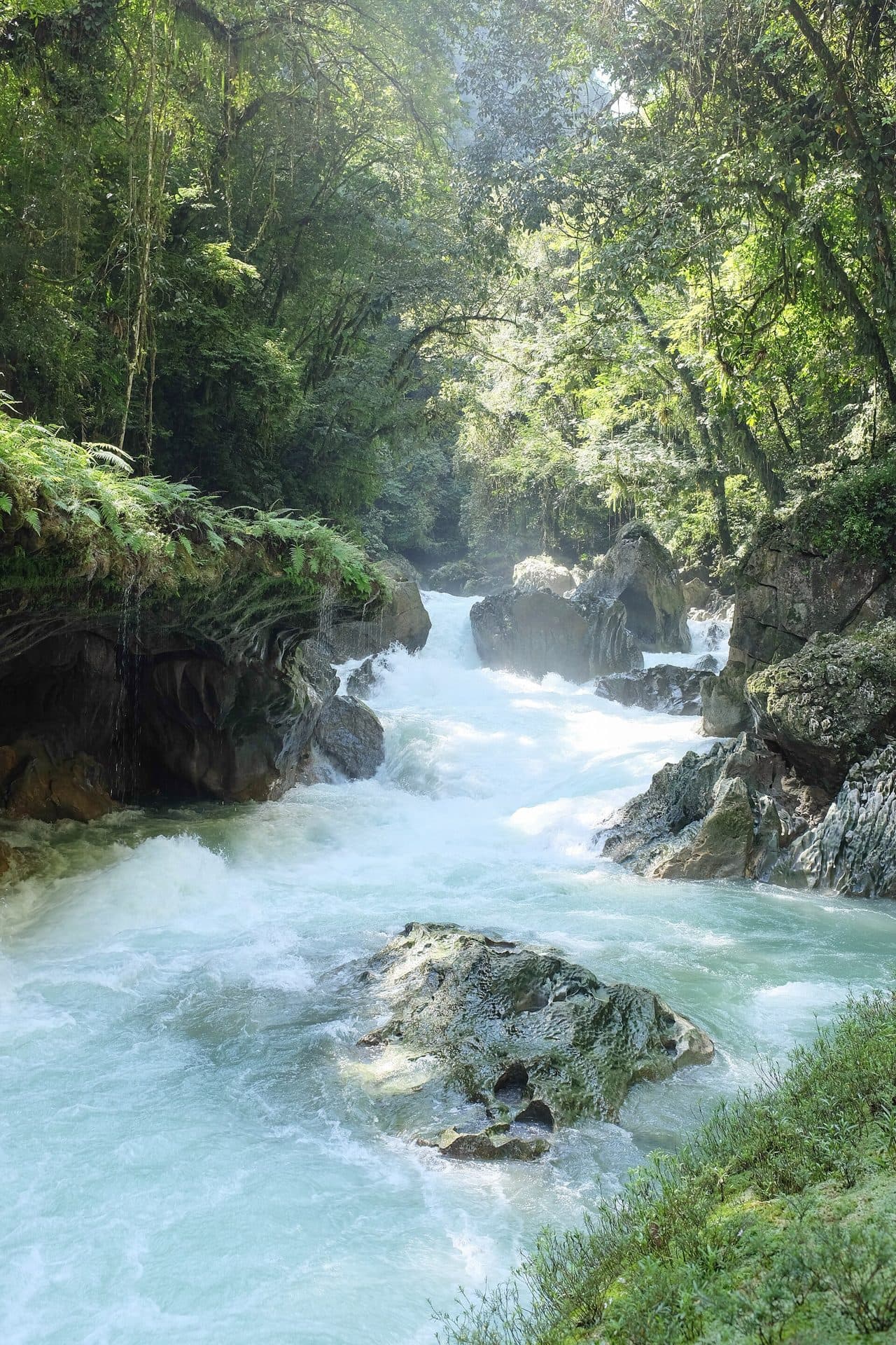 Río Cahabón cerca de Semuc Champey